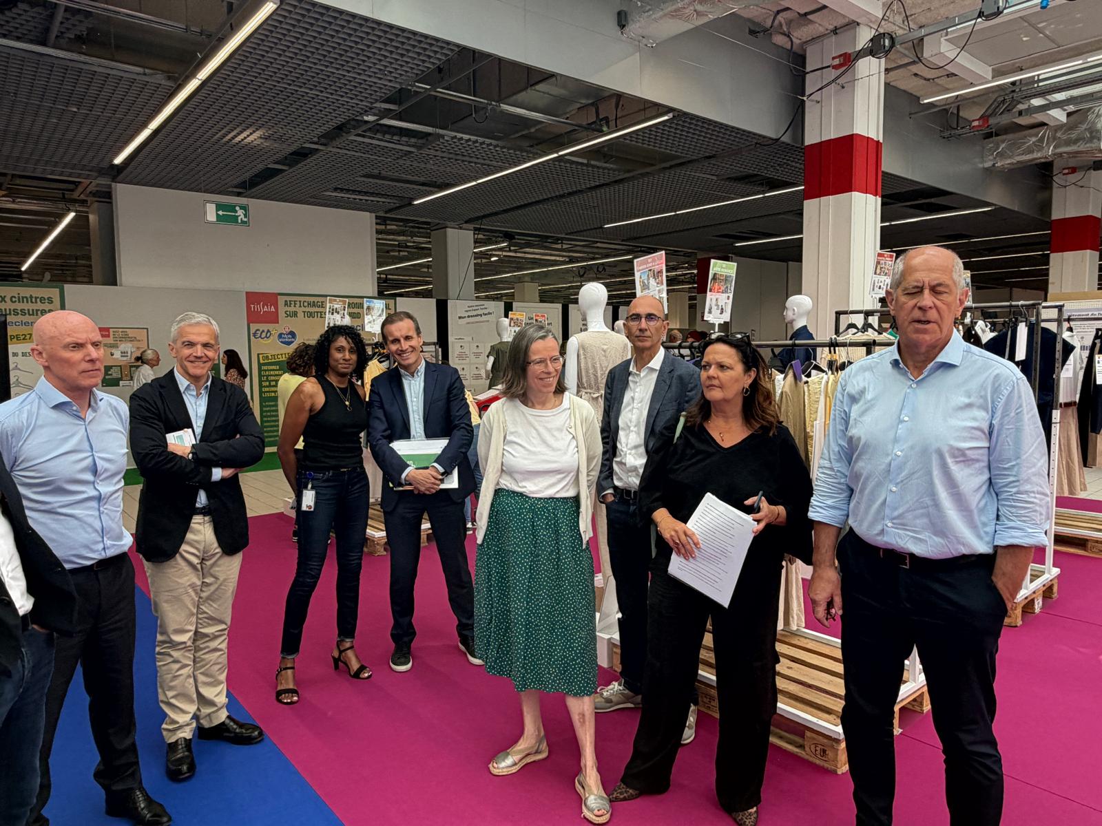 Le textile, chez E.Leclerc, résiste plutôt bien à la concurrence des plates-formes du e-commerce ! 
