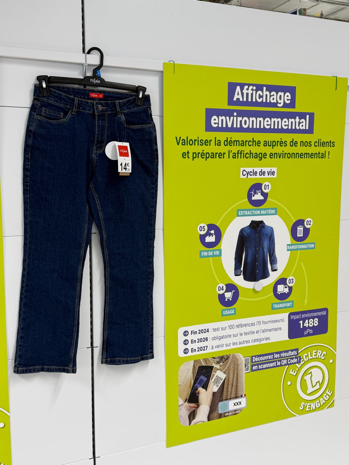 Le textile, chez E.Leclerc, résiste plutôt bien à la concurrence des plates-formes du e-commerce ! 