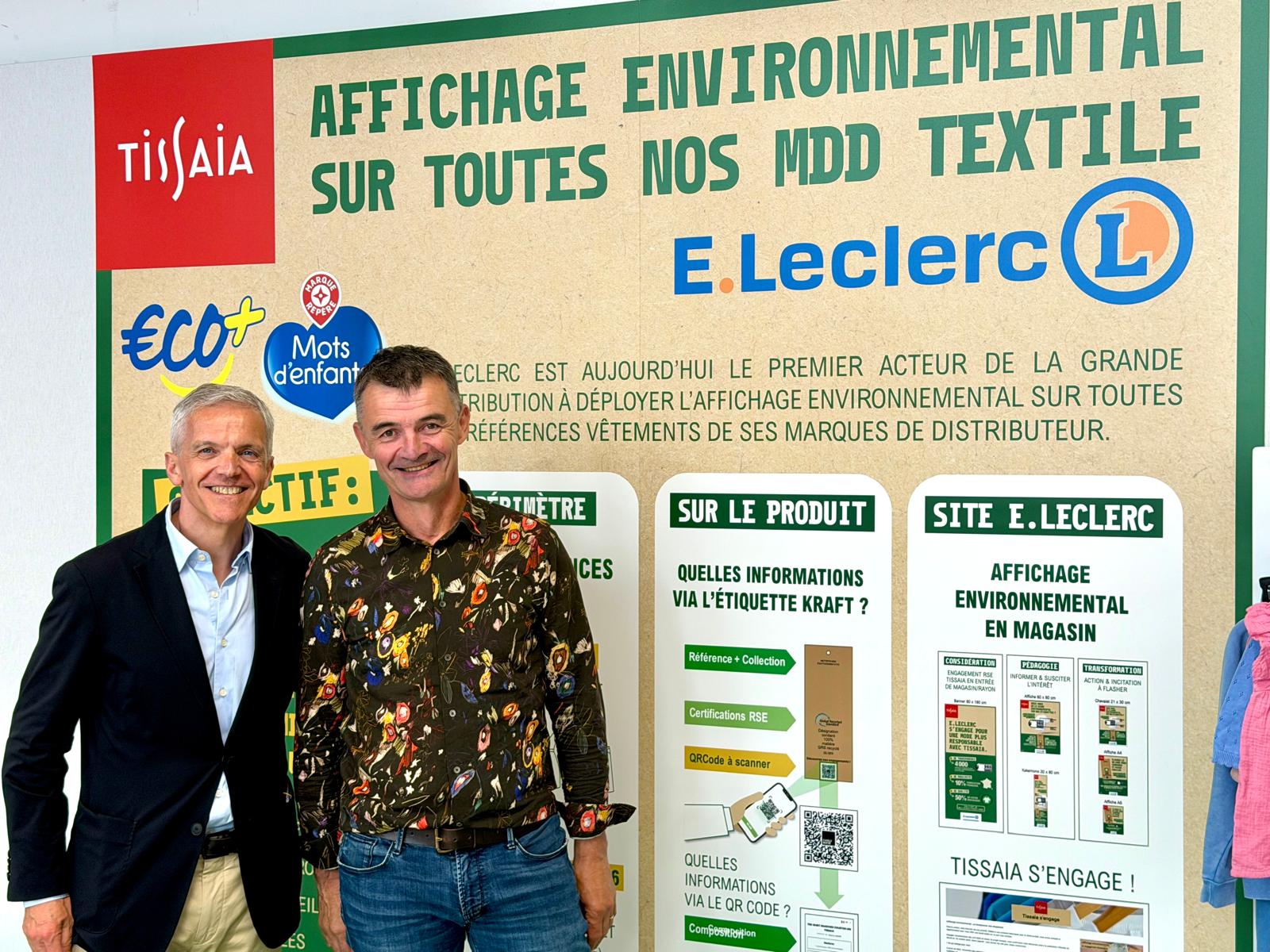Le textile, chez E.Leclerc, résiste plutôt bien à la concurrence des plates-formes du e-commerce ! 