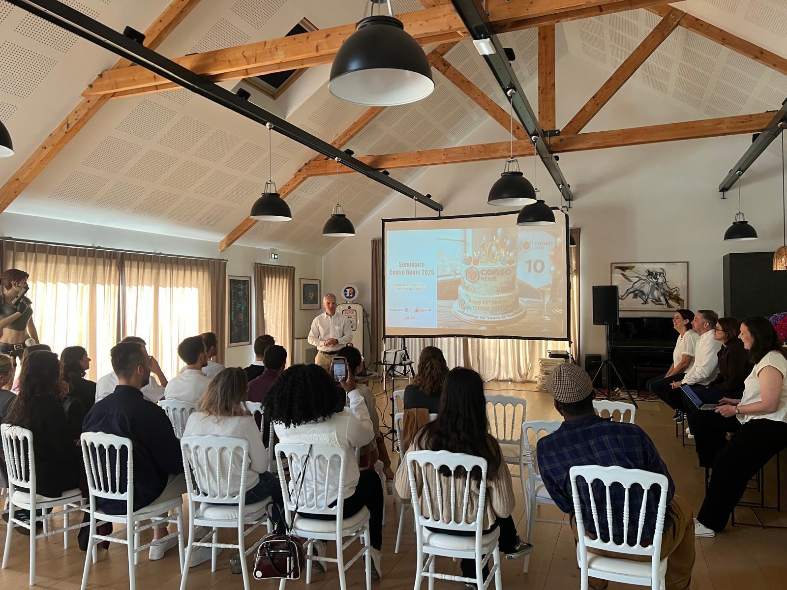 La génération data d'E.Leclerc en séminaire aux Ateliers de Trévignon