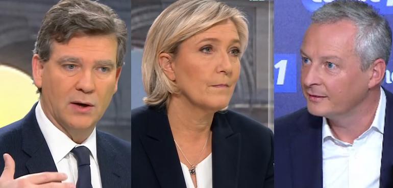 Montebourg-Le Pen-Le Maire-Leclerc