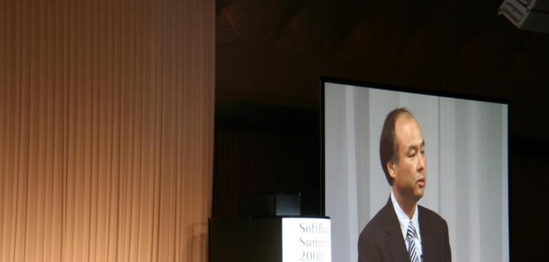 Masayoshi Son, SoftBank summit 2008