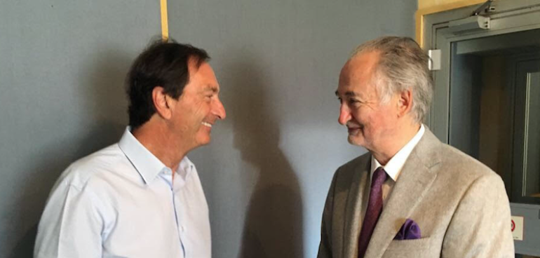 Michel-Edouard Leclerc et Jacques Attali