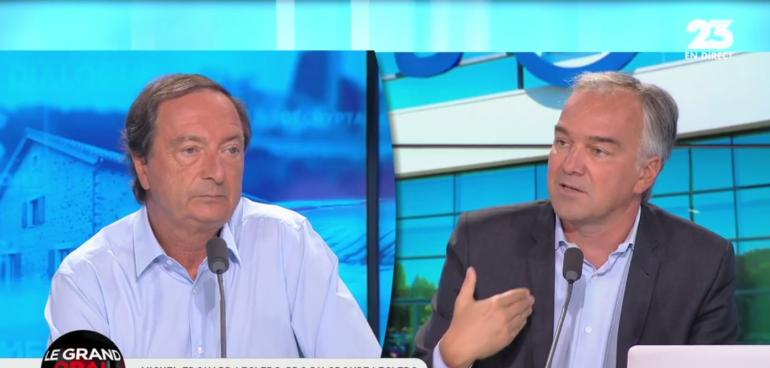 Michel-Edouard Leclerc invité de l'émission "Les Grandes Gueules" sur RMC et RMC Story 