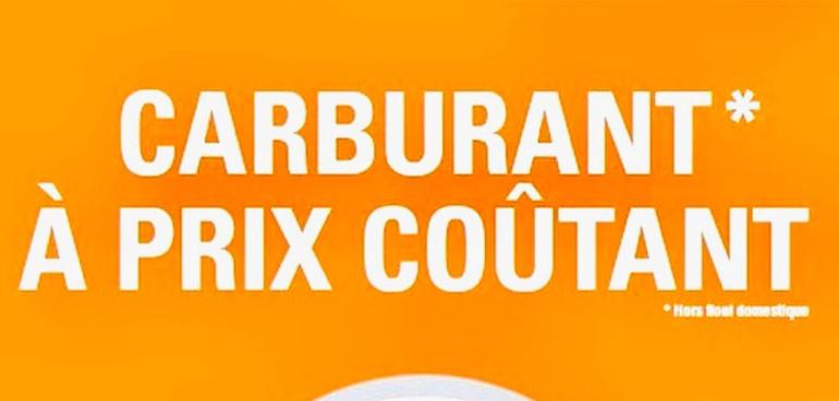 Carburant prix coûtant E.Leclerc