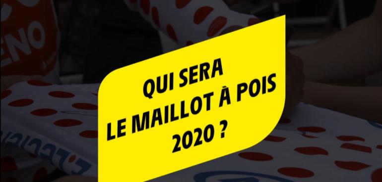 Maillot à pois Tour de France 2020