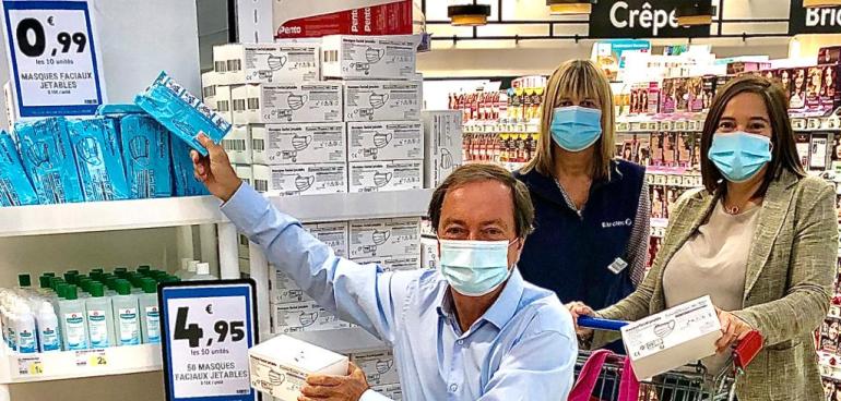 Masque chirurgical pas cher