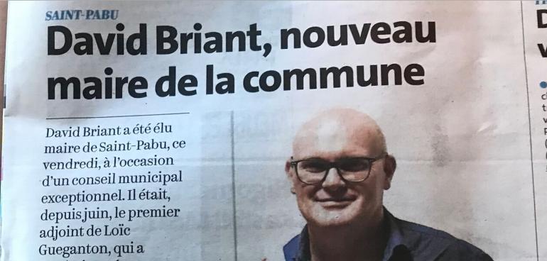 Maire Saint-Pabu employé Leclerc