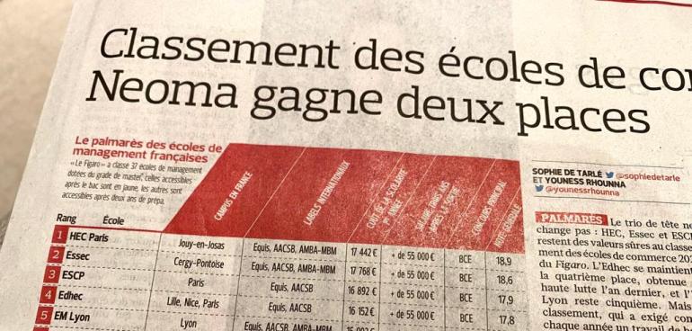 Classement écoles de commerce