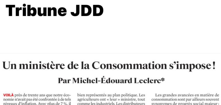 Tribune JDD