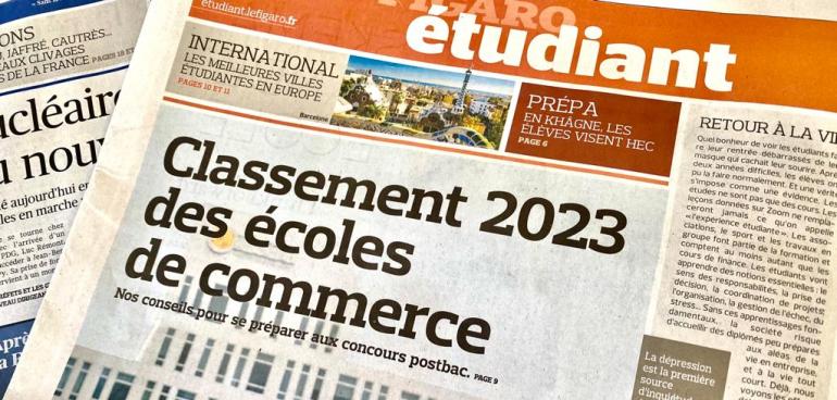 Classement écoles de commerce NEOMA