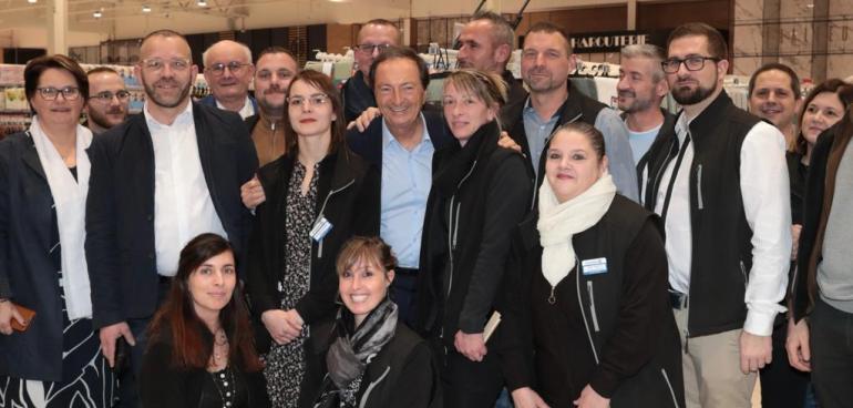 Inauguration du centre E.Leclerc totalement rénové de Laon - Chambry