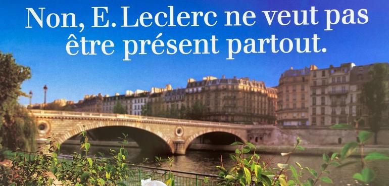 E.Leclerc : précurseur dans la lutte pour l'environnement depuis longtemps !