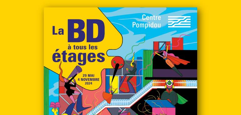 La BD à tous les étages : une exposition à ne pas manquer au Centre Pompidou ! 