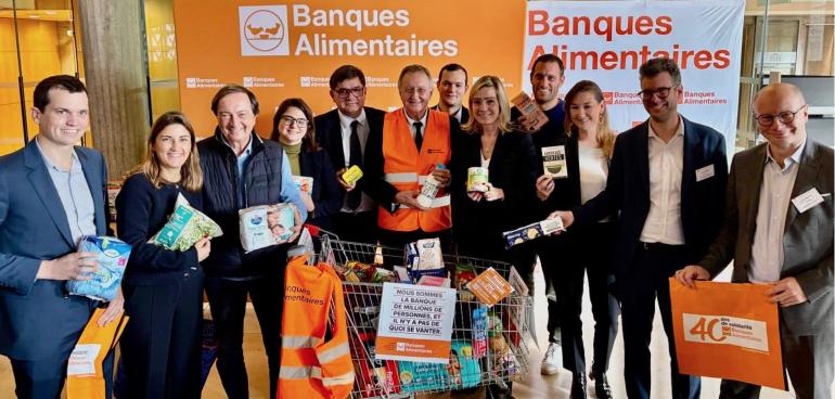 E.Leclerc aux côtés des banques alimentaires depuis 15 ans.