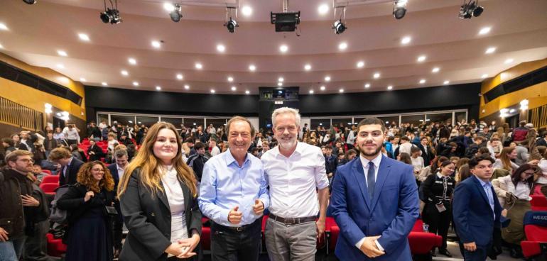 Sébastien Missoffe, DG de Google France, en conférence à NEOMA Business School
