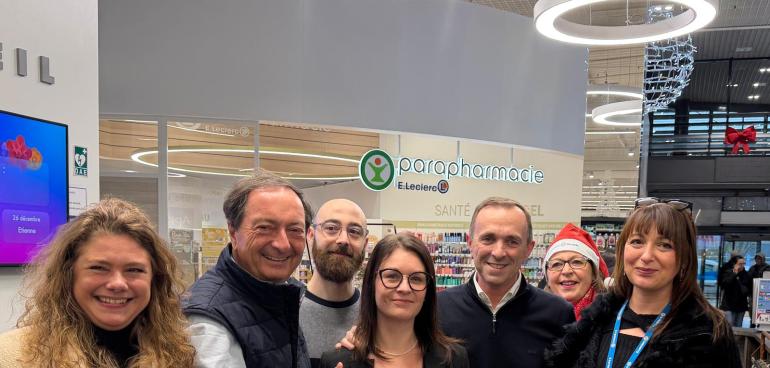 Dernière visite de l’année au centre E.Leclerc de Dijon !