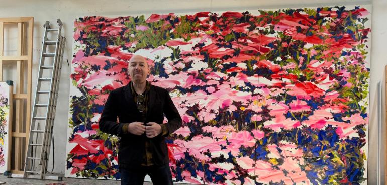 Visite de l'atelier de l'artiste Gael Davrinche ! 