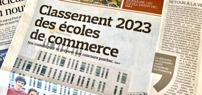 Classement écoles de commerce NEOMA