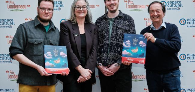 Le Prix Landerneau du livre jeunesse 2024 est attribué à : "Le Bateau Rêve", de Séverine Vidal et Julien Arnal 