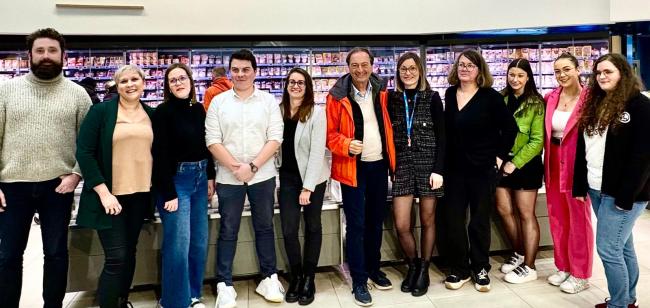 A Saint-Brandan, un centre E.Leclerc dynamique qui porte haut les couleurs de l'enseigne ! 