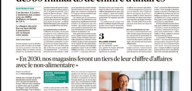 Interview à retrouver dans le journal Les Echos du jour