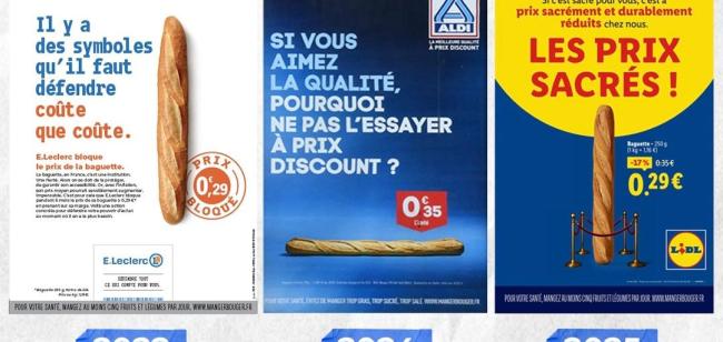 Aldi, Lidl, Leclerc : la baguette à 29 centimes est toujours là mais ne fait plus de polémiques !