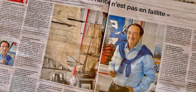 Interview à Ouest-France : comment "rallumer les feux" de la France ?