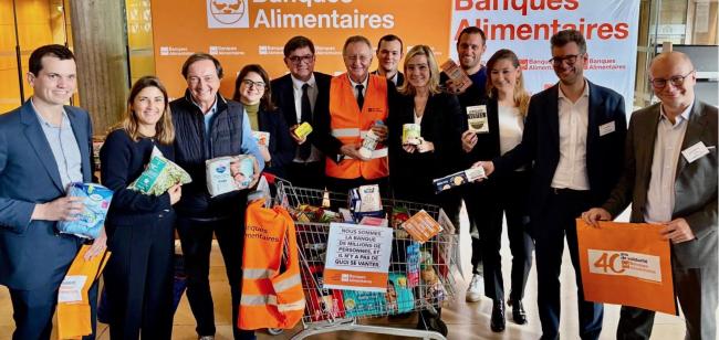 E.Leclerc aux côtés des banques alimentaires depuis 15 ans.