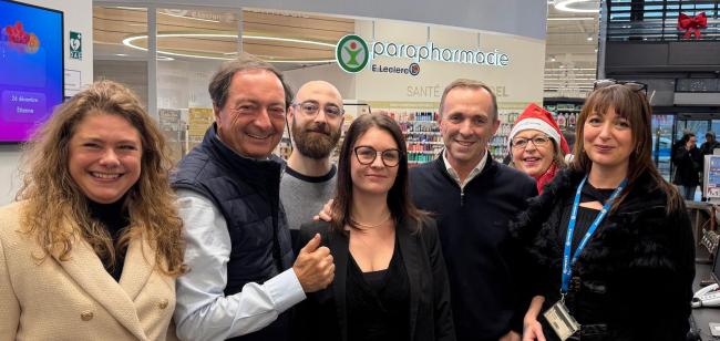 Dernière visite de l’année au centre E.Leclerc de Dijon !