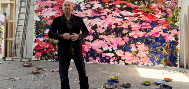 Visite de l'atelier de l'artiste Gael Davrinche ! 