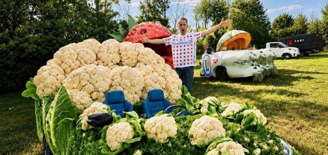 Job d'été : E.Leclerc recherche le chauffeur de son chou-fleur sur le Tour de France !