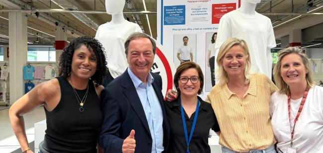 Le textile, chez E.Leclerc, résiste plutôt bien à la concurrence des plates-formes du e-commerce ! 