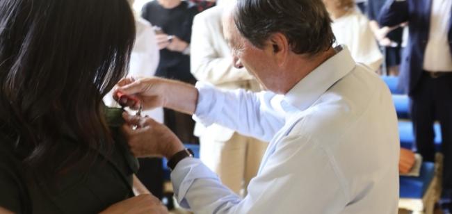 Un honneur : j'ai remis la Légion d'Honneur à Nolwenn Leroy