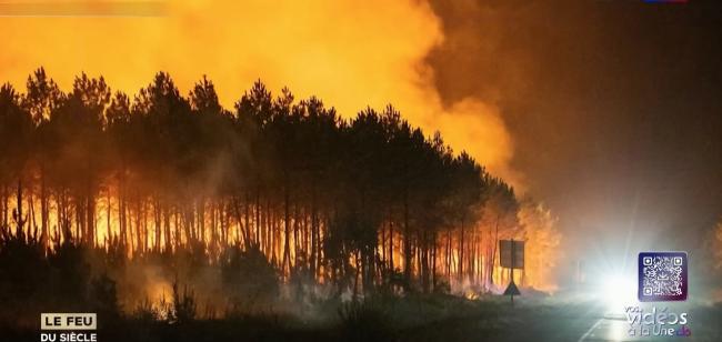 Solidarité suite à la vague d'incendies en France, notamment en Gironde.