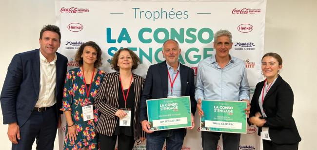 E.Leclerc remporte deux trophées au congrès annuel du journal LSA "La conso s’engage"