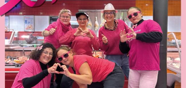 Les magasins E.Leclerc aux couleurs d’Octobre Rose