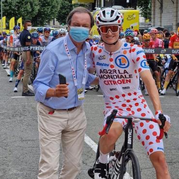 Une journée sur le Tour de France, pour un partena