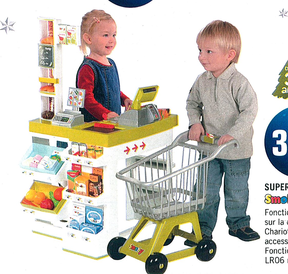 Jouets - Jouets jouet - Chariot de supermarché Jouets - Garçon et fille -  Enfants 